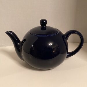 Dansk 6” Teapot Colbalt or Midnight Blue 48 oz. 6 cups